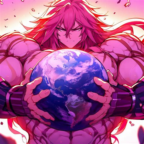 Giant Super Buff Angry Astolfo Grabing A Planet By Fellspark On Deviantart