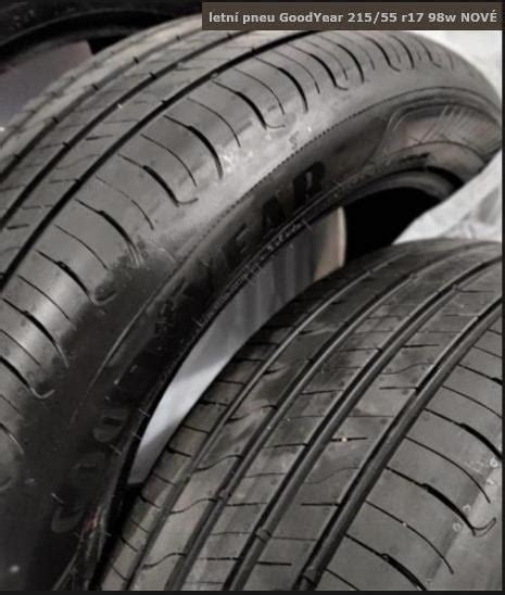 Letní gumy GoodYear 215/55 R17 (sada 4 kusy) | Aukro