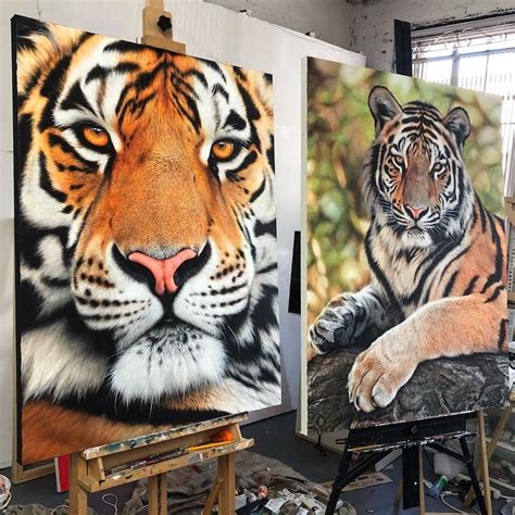 Hyperrealistic Paintings Capture The Stunning Beauty Of Wild Animals