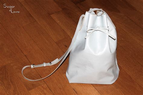 DIY Leather Bucket Bag SUGAR LANE