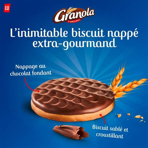 G Teaux Granola Lu Chocolat Au Lait Paquet De G