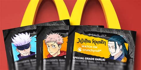 Mcdonald S Usa And Jujutsu Kaisen Launch Exclusive Special Grade Garlic Sauce