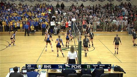 Pine Creek Vs Rampart Volleyball Full Broadcast Youtube