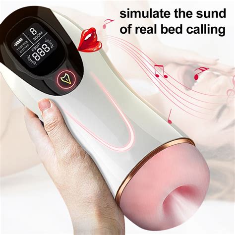 Male Masturbator Sex Toys For Men Automatic Masturbation Cup 8 Frequency Vibration Sex Machine