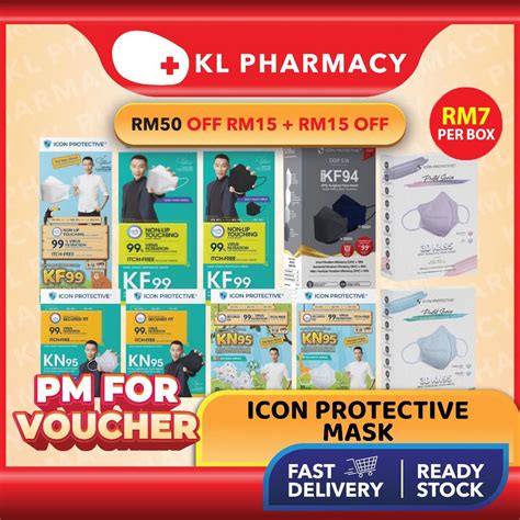 ICON Protective KF94 20 S KN95 10 S Surgical Mask Shopee Malaysia