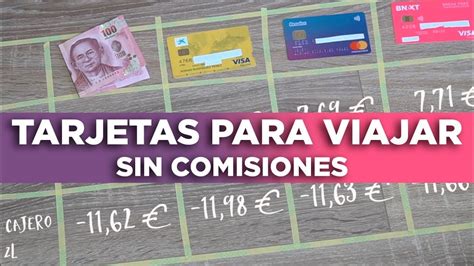 Mejores Tarjetas Para Viajar Sin Comisiones Revolut Bnext YouTube