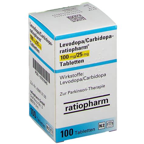 Levodopa Carbidopa Ratiopharm Mg Mg St Mit Dem E Rezept