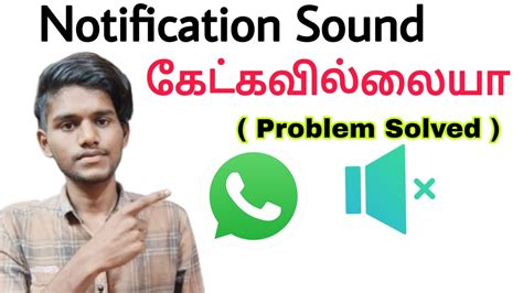 Whatsapp Notification Sound Problem Whatsapp Notification Sound Not