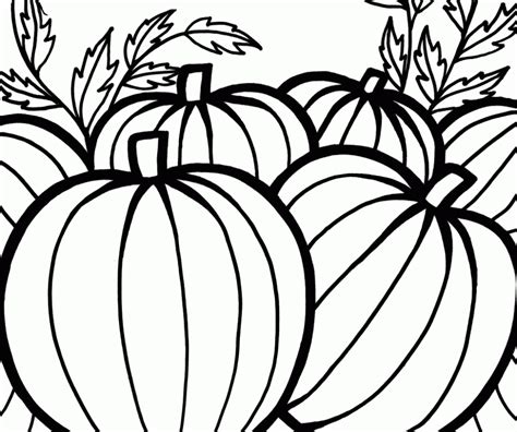 Pumpkin Patch Coloring Page | Free download on ClipArtMag