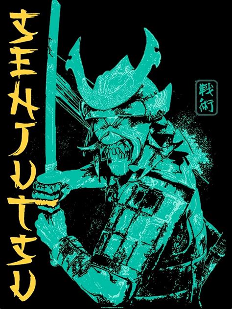 Senjutsu Eddie Samurai Classic Poster For Sale By Delgadincornejo