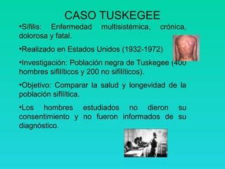 Caso Tuskegee Bioetica Ppt