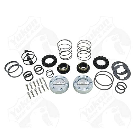 Yukon Gear Hardcore Locking Hub Set For Gm 8 5in Front And Dana 44 19 Spline