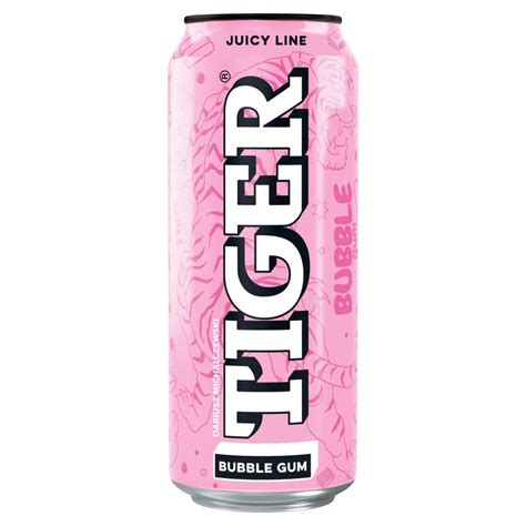 Tiger Bubble Gum Gazowany Napój Owocowy 500 Ml Zakupy Online Z