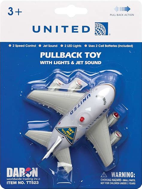 Amazon.com: united airlines toy airplane