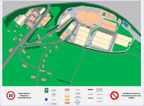 Plan De Circulation Int Rieur Et Ext Rieur D Un Site