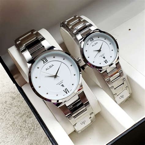 Jual Jam Tangan Alba Couple Anti Air Bisa Beli Satuan Ab