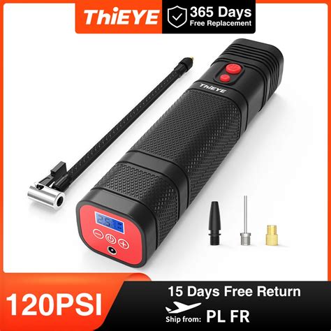 Thieye Air Compressor Cordless Digital Tyre Air Pump With Led Light For