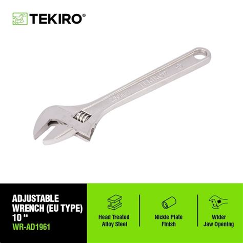 Jual Kunci Inggris Spana In Inch Tekiro Adjustable Wrench