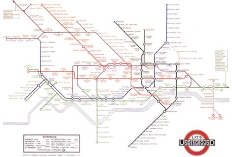 In Pictures The Evolution Of The London Tube Map