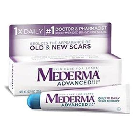 Mederma Advanced Scar Gel 07oz 1 Recommended For Old And New Scars