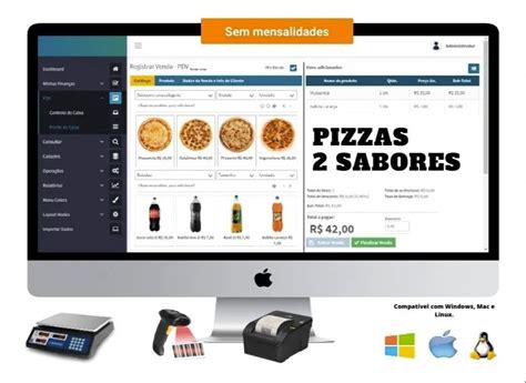 Sistema Pdv Delivery Bar Pizzaria A A Fast Food Lanchonete Planeta