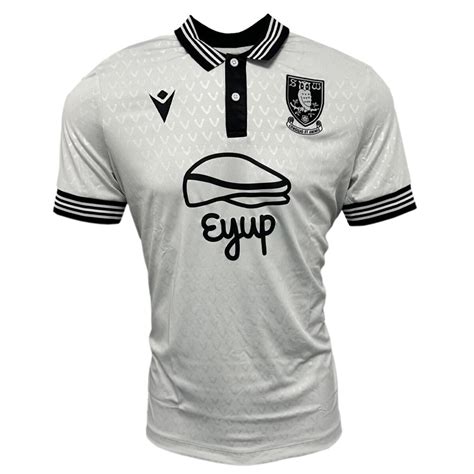 Nova Camisa Do Sheffield Wednesday 2023 2024 Macron Mdf