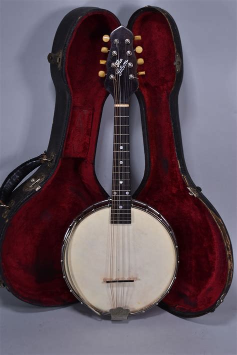 1922 Gibson Mb 4 Trapdoor Banjo Mandolin Brown Guitars Electric Solid