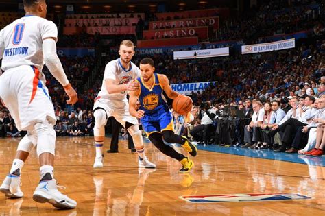 Steph Curry Klay Thompson Demolish Westbrook And Thunder Oklahoma