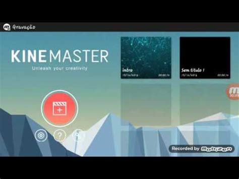 Como Fazer Intro Pelo Kinemaster Youtube