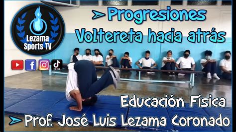 Progresiones para realizar la voltereta hacia atrás en Educación Física