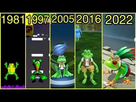 Evolution Of Frogger Video Games Youtube