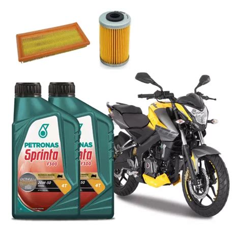 Kit Service Aceite W Filtros Bajaj Rouser Rs Ns