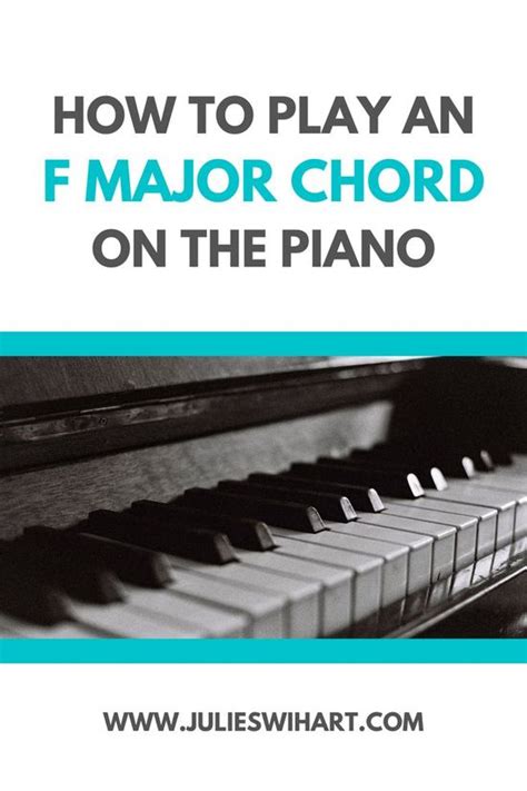 Julie Swihart Learn Piano Chords Music Theory Piano Charts