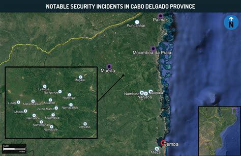 Mozambique Situation Update Militants Overrun Muidumbe District Move