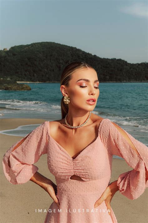 Vestido De Festa Vestido De Festa Rosa Nude Longo Camila Ladydress