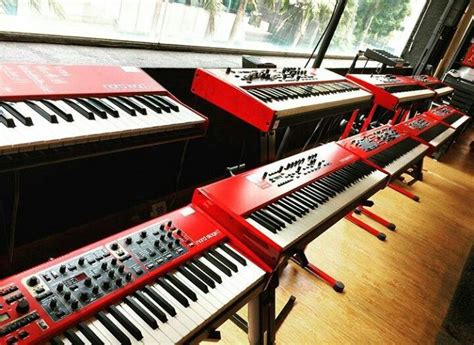 All Nord Piano #nordkeyboard #nord #keyboard #red #nordelectro # ...