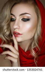 Passionate Portrait Beautiful Blonde Stock Photo 1353024767 Shutterstock