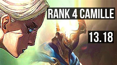 Camille Vs Pantheon Top Rank 4 Camille 6 2 4 Jp Grandmaster 13