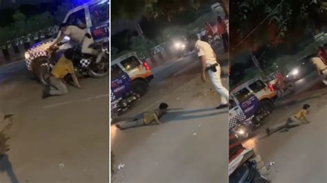 Viral Video लड़के का बवाली नागिन डांस देख डर गया पुलिसवाला फिर मचा