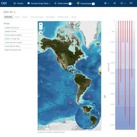 Map View — Ocean Observatories Initiative Data Explorer Documentation