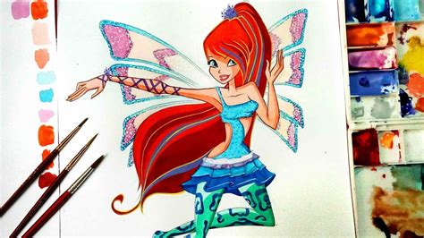 Winx Club Drawings Easy