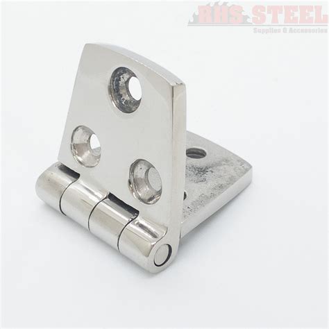 Marine Grade Stainless Steel 316 Door Hinge With 2 5mm Thickness 38x76mm