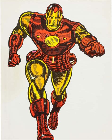 Retro Iron Man Comic