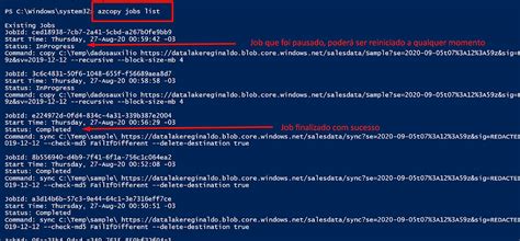 Azcopy Sincronizando Dados Sua Azure Storage Account