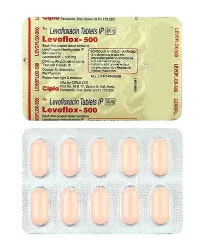 Levoflox 500 Tablets Levofloxacin 500mg At ₹ 96 Strip Levoflox Ip In Surat Id 26022434373