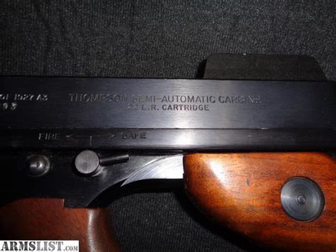 Armslist For Sale Auto Ordnance 1927 A3 22 Lr Tommy Gun