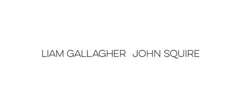 Liam Gallagher - Official Site