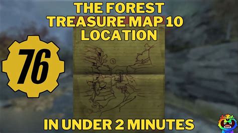 How To Find The Forest Treasure Map 10 Fallout76 Fallout76guide Youtube