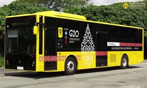 Spesifikasi Bus Listrik Garapan UI Untuk KTT G20 Kumparan