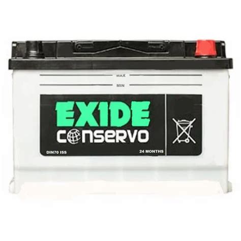 Capacity Ah Exide Conservo Din Iss Battery At Rs In Chennai